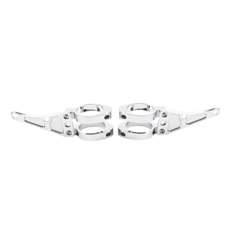 GZYF 1 Set Aluminium Scheinwerfer Halterungen Licht Bars Gabel Halterungen 54mm Für 37-62MM Gabel Standrohre von GZYF