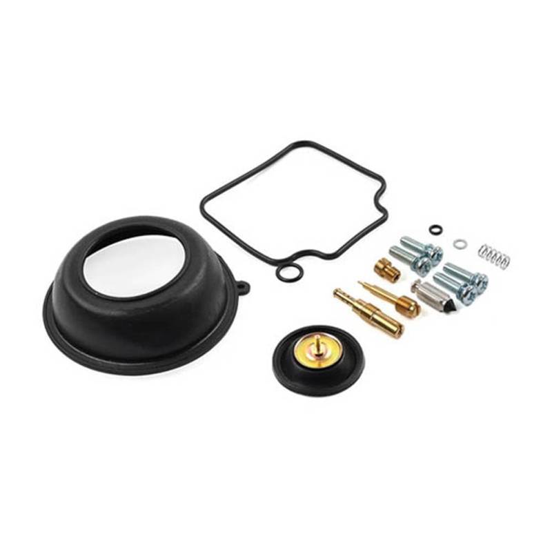 GZYF 1 Set Vergaser Rebuild Reparatur Kits Carb Membran Messing Schwarz & Silber Für VT750C Shadow Aero 2004-2008 Motorrad von GZYF