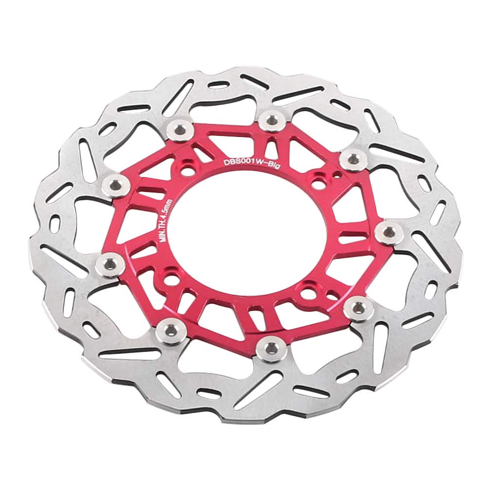 GZYF 1 Stück Edelstahl Bremsscheibe vorne Rot Für FORZA 250 2000 2001 2002-2007 GZYF 1 Stück Edelstahl Bremsscheibe vorne Rot Für FORZA 250 2000 2001 2002-2007 von GZYF
