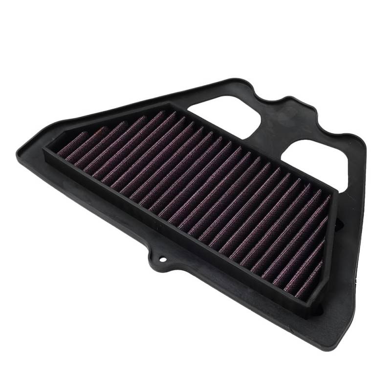 GZYF 1 Stück Kunststoff Luftkühlerfilter High Flow Filter Rot Für ZR900 2017-19 Z900 2017-21 Motorrad von GZYF