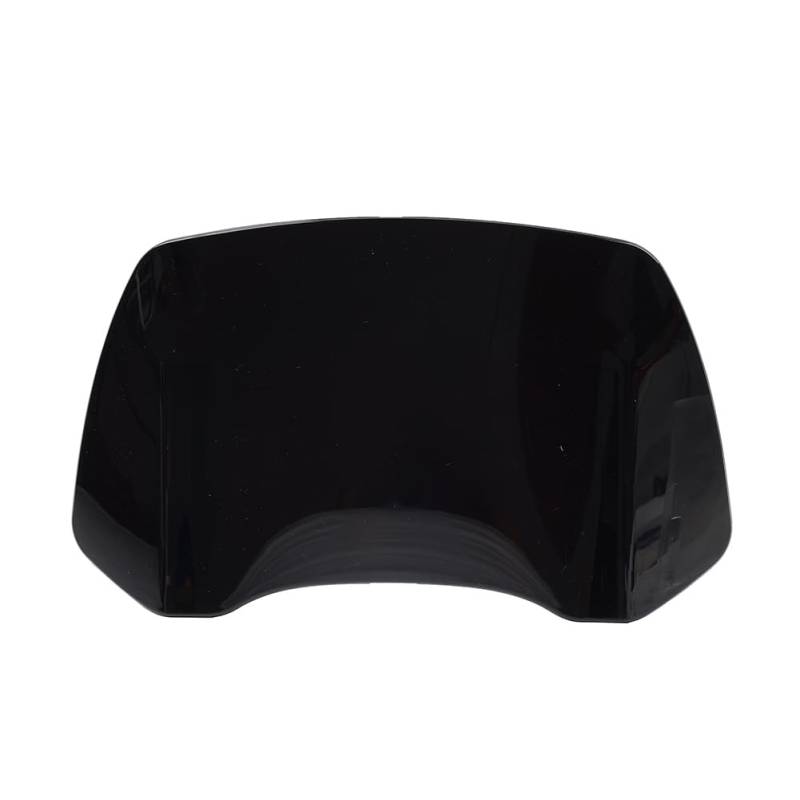 GZYF 1 Stück Motorrad Windschutzscheibe Windschutzscheibe Einstellbare Spoiler Clamp-On Schwarz Vorne von GZYF