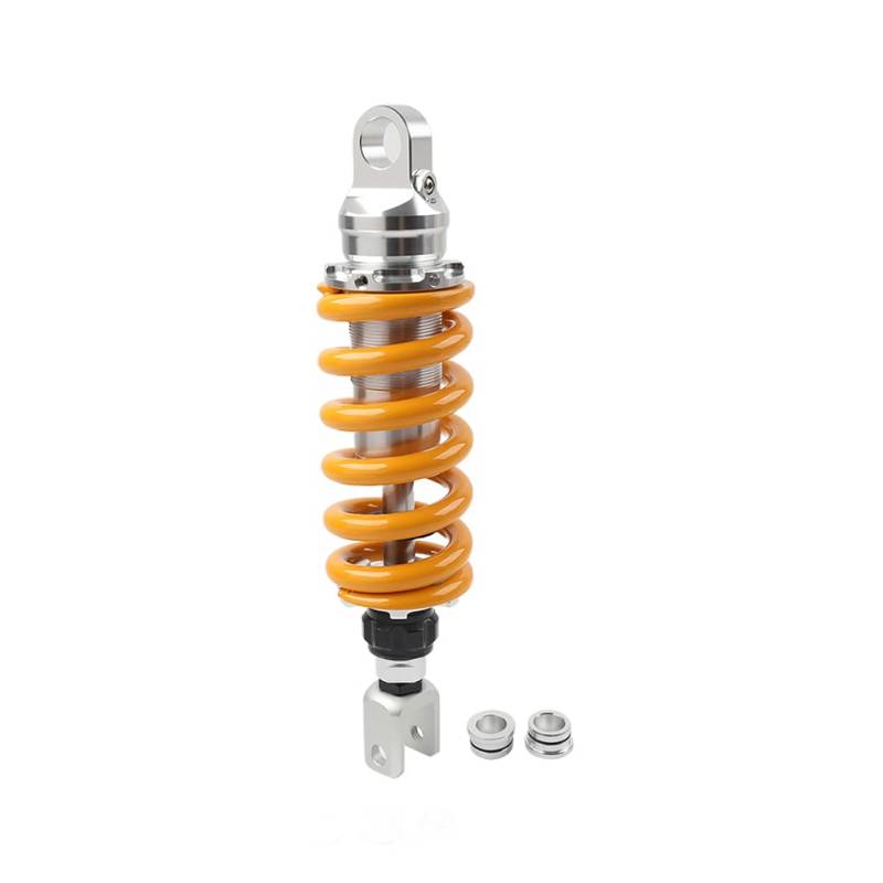 GZYF 1 Stück untere Gabelkopfbreite: 23 mm, 23.74 Zoll unterer Gabelkopf, Luftstoßdämpfer, Hinterradaufhängung, Aluminium, gelb. Diese Stoßdämpfer sind 50-160-ccm-Pitbikes, Dirtbikes von GZYF