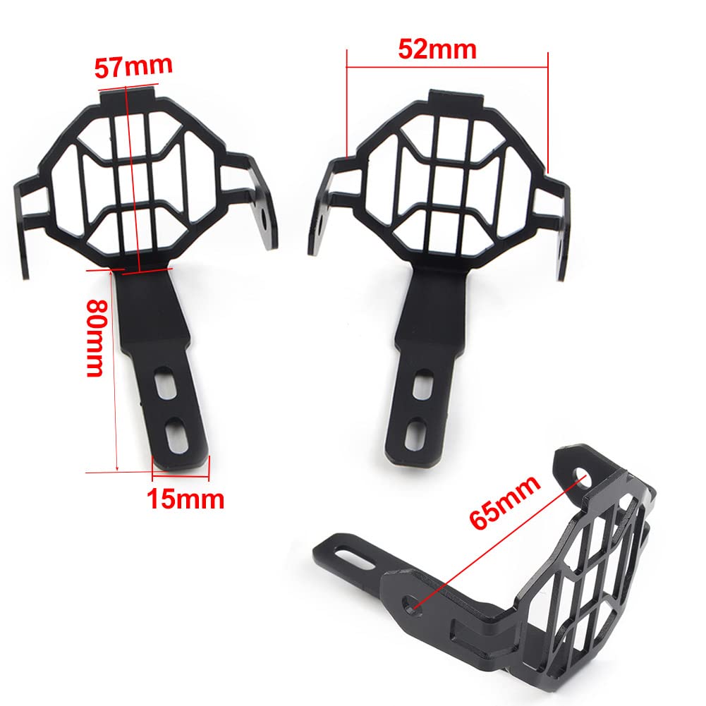 GZYF 1 paar Nebelscheinwerfer Schutzfolie Grillabdeckung Scheinwerfer Lampenabdeckung Kompatibel Für R1200GS R1250GS F800GS F750GS ADV, Schwarz GZYF 1 paar Nebelscheinwerfer Schutzfolie Grillabdeckung Scheinwerfer Lampenabdeckung Kompatibel Für R1200GS R1250GS F800GS F750GS ADV, Schwarz von GZYF