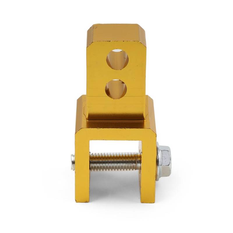 GZYF 1 stück 8 MM Motorrad Hinten Riser Höhe Erweiterung Extender Adapter Stoßdämpfer Aluminium Gold für Motorrad von GZYF