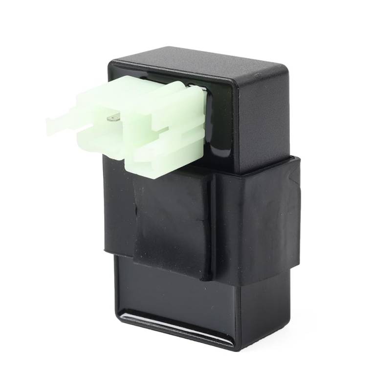 GZYF 1 stück AC 6 Pin Zündung Stecker Adapter CDI Box Kunststoff Schwarz Für CG 125cc ATV Dirt Bike Go Kart von GZYF