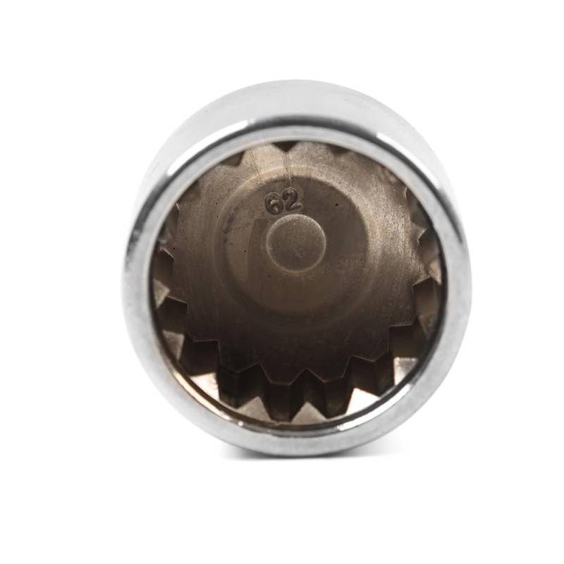 GZYF 1 stück Metall Locking Scoket Adapter Radmutter Schraube Lug Entfernung Schlüssel Werkzeug 62 Splitter für Seat für Auto von GZYF