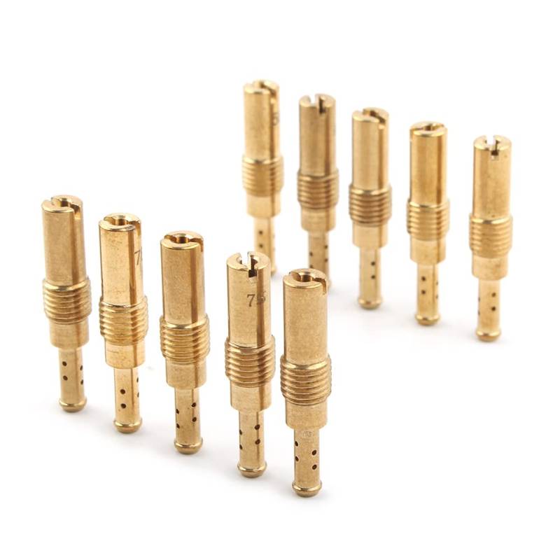 GZYF 10-Pack Slow Pilot Jet 55 58 60 62 65 68 70 72 75 78 Vergaser Ersatz Kit Für PWK Für CVK NSR KSR Carb Set Injektor Düse von GZYF