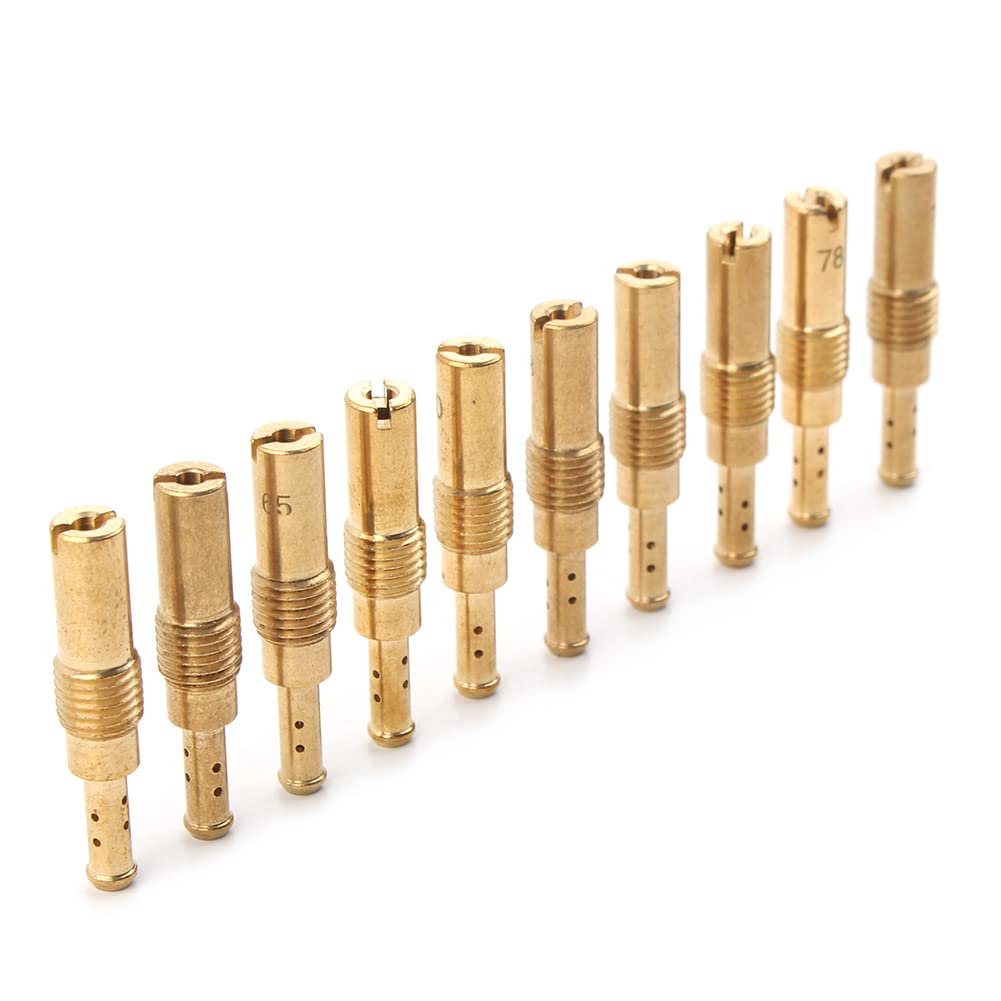 GZYF 10 Stück Vergaser Slow Pilot Jet Ersatz 55 58 60 62 65 68 70 72 75 78 für PWK für KEIHIN für OKO CVK NSR KSR Vergaser Set Einspritzdüsen GZYF 10 Stück Vergaser Slow Pilot Jet Ersatz 55 58 60 62 65 68 70 72 75 78 für PWK für KEIHIN für OKO CVK NSR KSR Vergaser Set Einspritzdüsen von GZYF