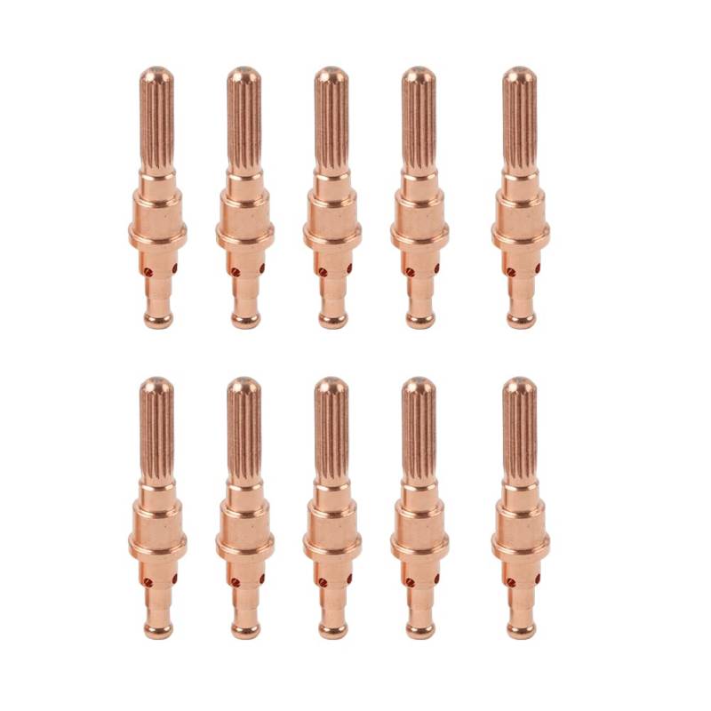 GZYF 10 Stücke Plasmabrenner Elektrode Schneiddüsenspitzen Verbrauchsmaterial Kupfer Für 9-8215 SL60 SL100 von GZYF