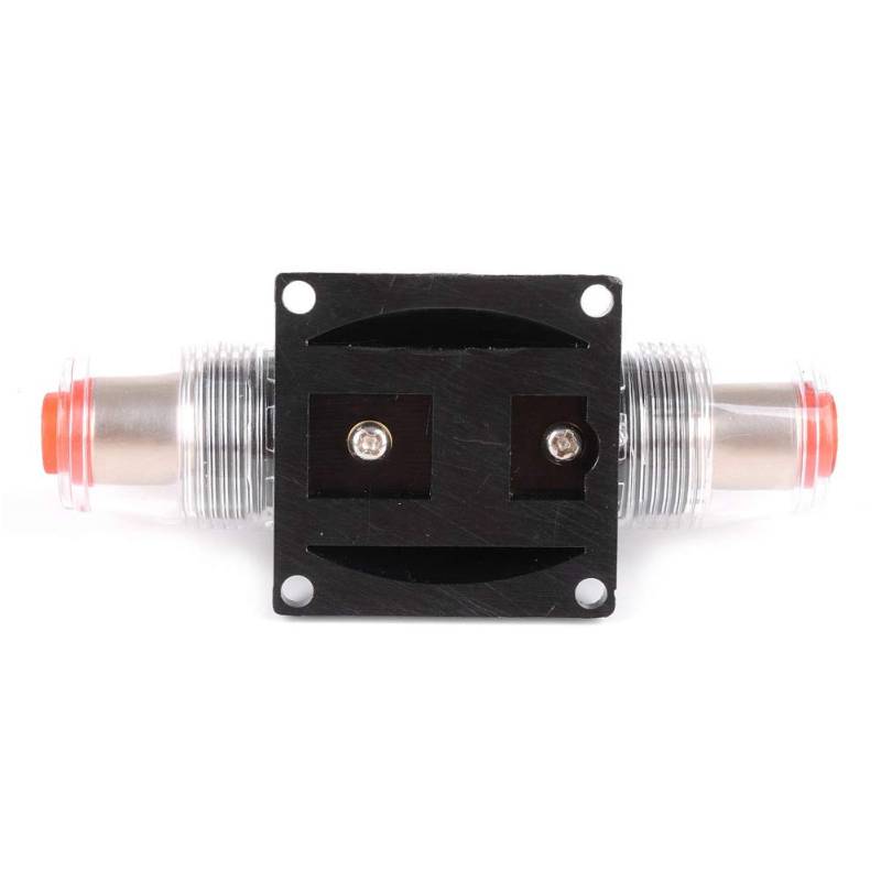 GZYF 10A Kunststoff und Metall 12V-24V Stereo-Schaltkreis Inline-Wechselrichter-Sicherung Breaker Reset Halter Handbuch Schwarz Für Lkw Busse Boot UTV ATV Auto von GZYF