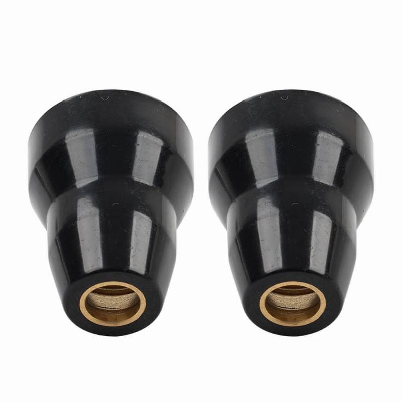 GZYF 2 Stücke Kupfer & Harz Kunststoff Plasma Brenner 9-6003 Shield Cup Schwarz Für Cutter PCH25/35 von GZYF