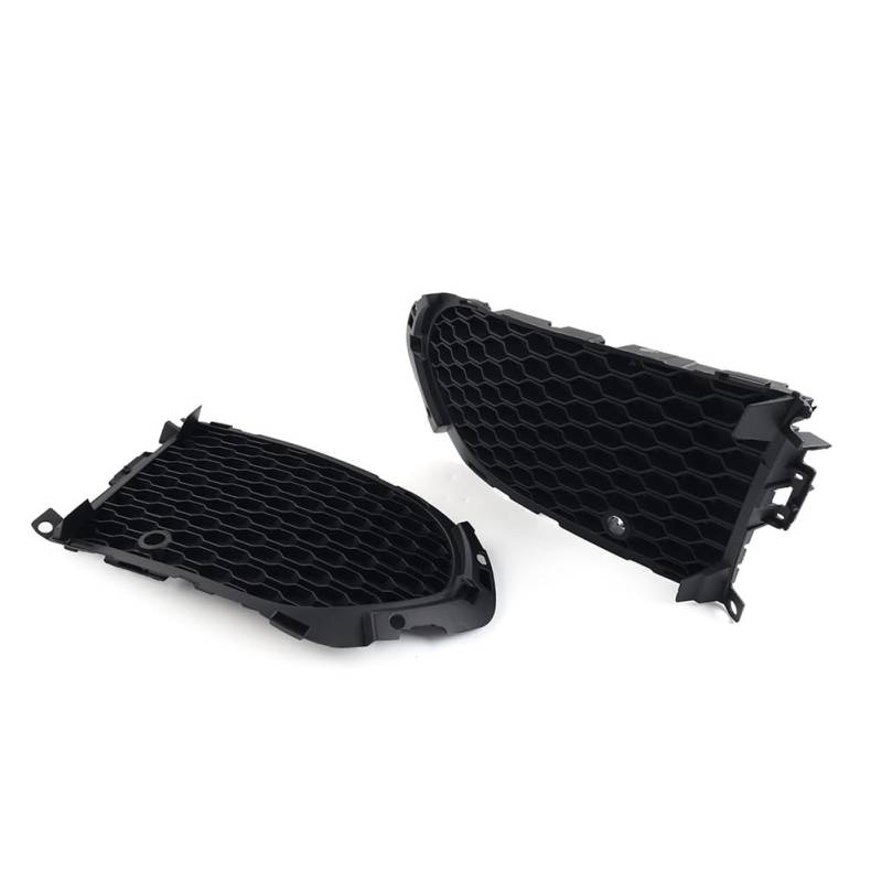 GZYF 2 stücke Geschlossen Mesh Front Stoßstange Nebel Licht Lampe Kühlergrill Grill Abdeckung Mit PDC für Jaguar F-Pace 2016-2020 von GZYF