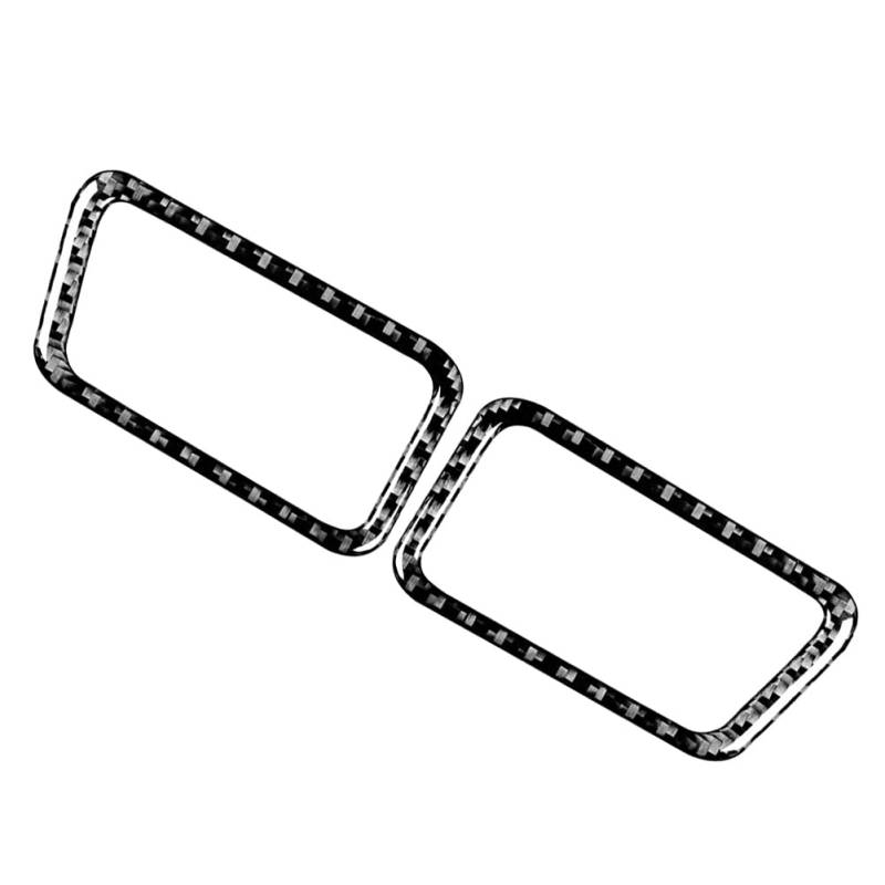 GZYF 2-teiliges Carbon Fiber Center Air Vent Outlet Cover Trim Inner Upper Air Vent Schwarz Links & Rechts Hand Für WRX/WRX STi 14-2021 von GZYF