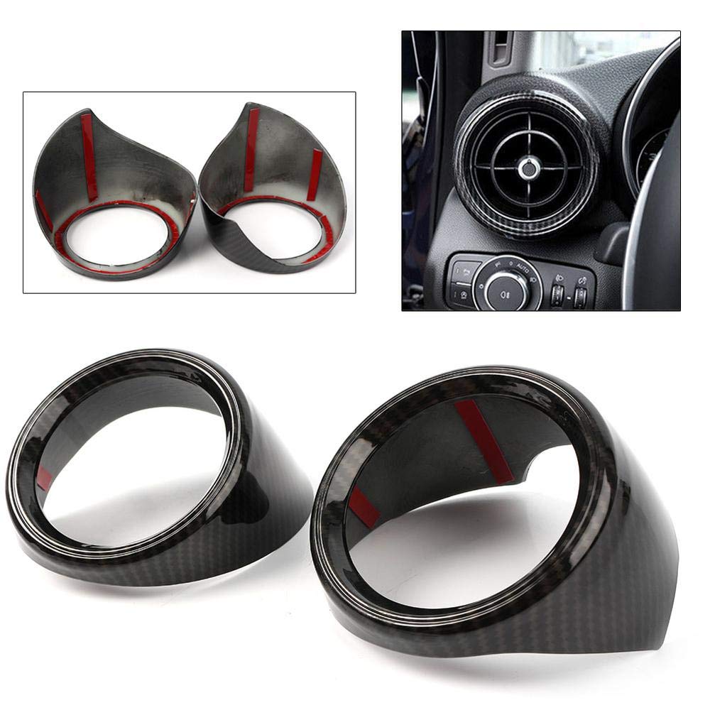 GZYF 2Pcs Carbon Fiber Auto Air Vent Frame Replacement for Alfa Romeo Giulia 2017-2018 GZYF 2Pcs Carbon Fiber Auto Air Vent Frame Replacement for Alfa Romeo Giulia 2017-2018 von GZYF