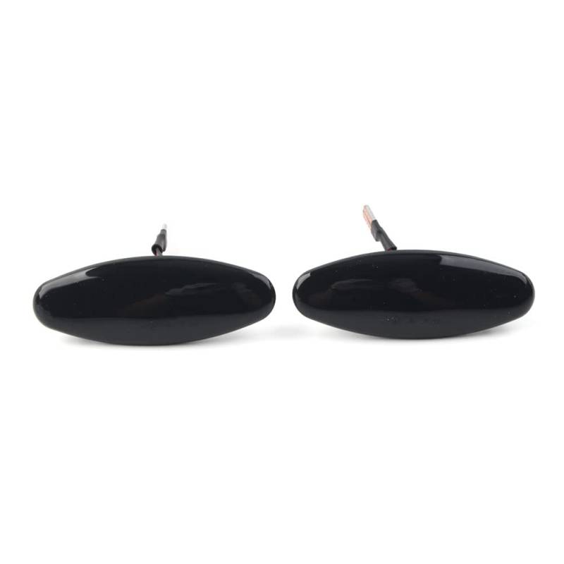 GZYF 2er-Pack Seitenmarkierungs-Blinker Für Jaguar S-Type 1999-2007 Für XK8/XKR 1996-2005 Für XJ X350 2003 2004 2005 2006, Rauchschwarz von GZYF