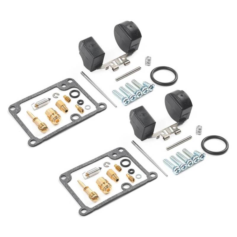 GZYF 2er Set Vergaser Reparatursätze Vergaser Reparatur Messing, Gummi Für Banshee 350 YFZ350 1987-2005 von GZYF
