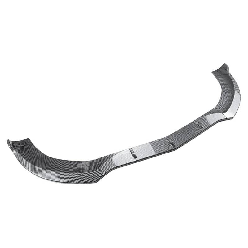 GZYF 3-teiliges Frontspoiler-Spoiler-Seitenzubehör aus ABS und Kohlefaser in Schwarz für CLS-Klasse C218 X218 2014–2017 (nach Juni 2014) von GZYF
