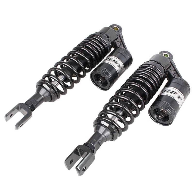 GZYF 320mm Gabelkopf Stoßdämpfer Universal Motorrad Stoßdämpfer Luft Stoßdämpfer für ATV Go Kart Quad Dirt Sport Bikes Schwarz von GZYF