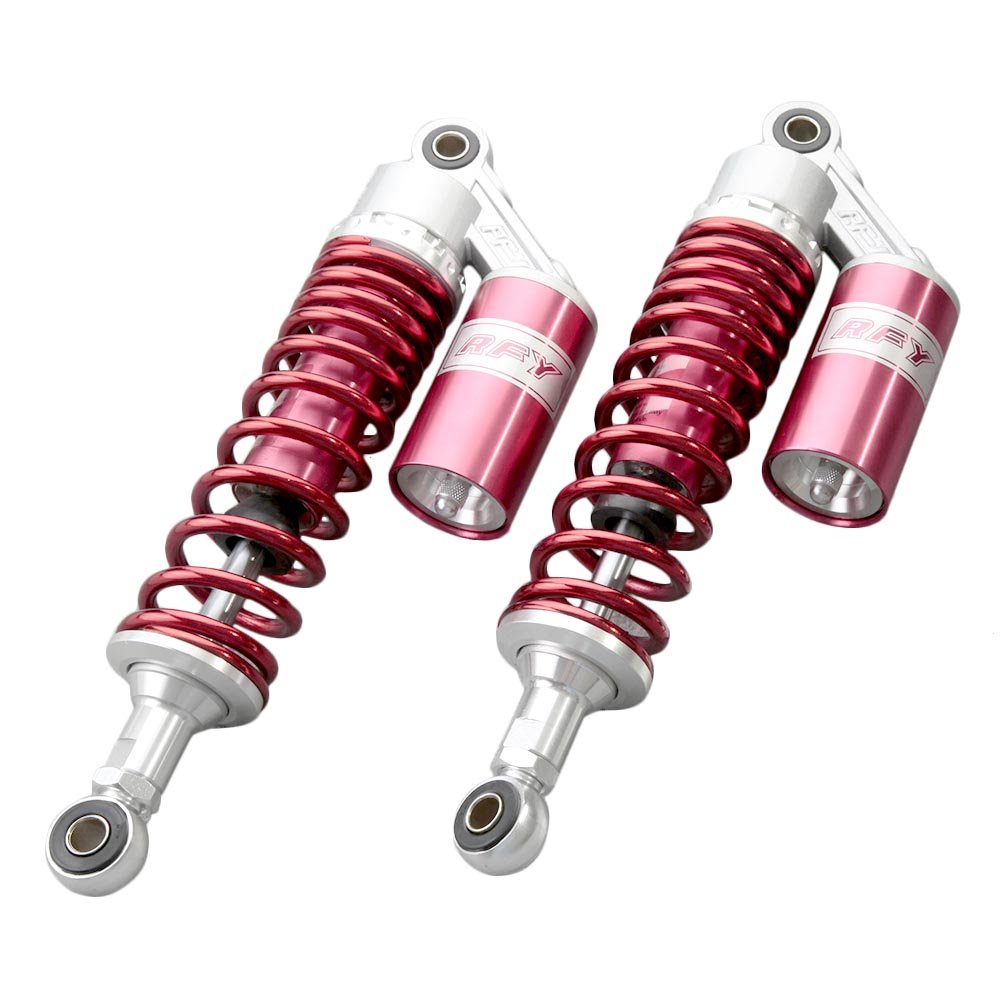 GZYF 320mm Universal Air Stoßdämpfer Motorrad Stoßdämpfer Für ATV Go Kart Quad Dirt Sport Bikes Rot von GZYF