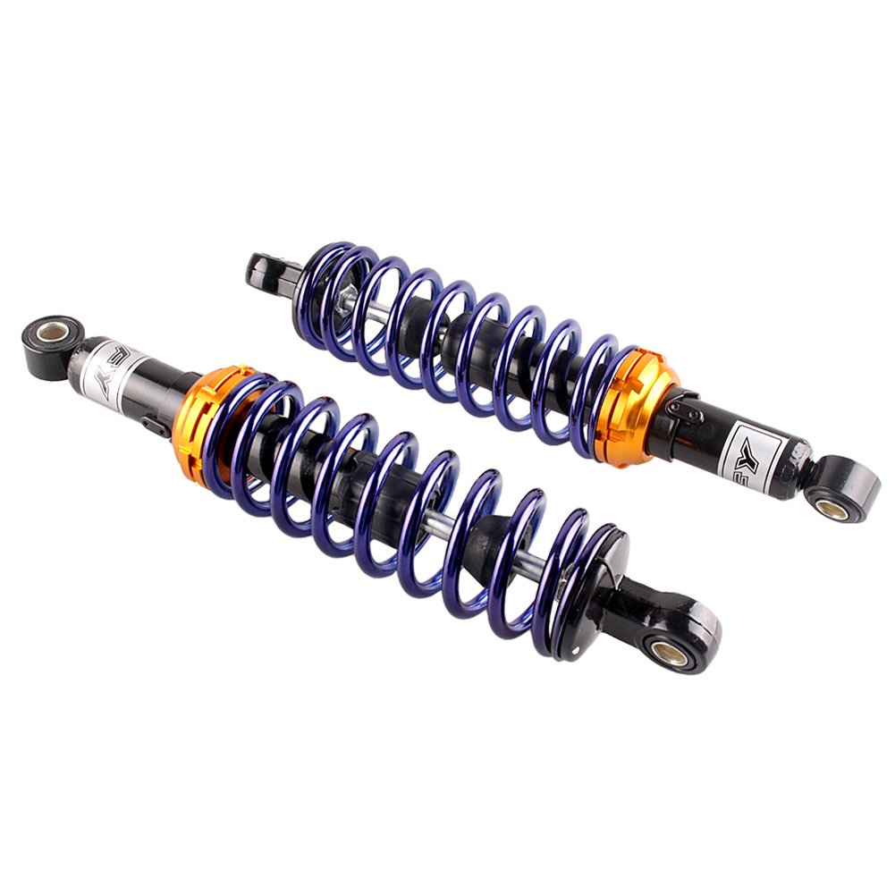 GZYF 320mm Universal Motorrad Stoßdämpfer Luft Stoßdämpfer für ATC GO Kart Quad Blau GZYF 320mm Universal Motorrad Stoßdämpfer Luft Stoßdämpfer für ATC GO Kart Quad Blau von GZYF