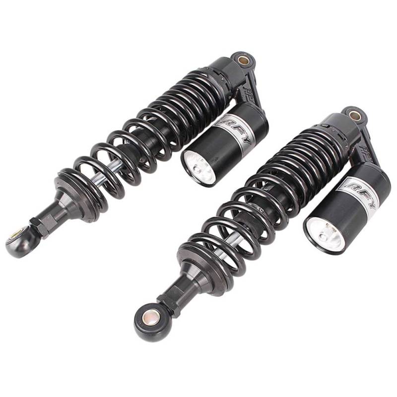 GZYF 320mm verstellbarer hinterer Stoßdämpfer Universal-Luftstoßdämpfer für ATV Go Kart Scooter Dirt Bike 125cc 110cc von GZYF