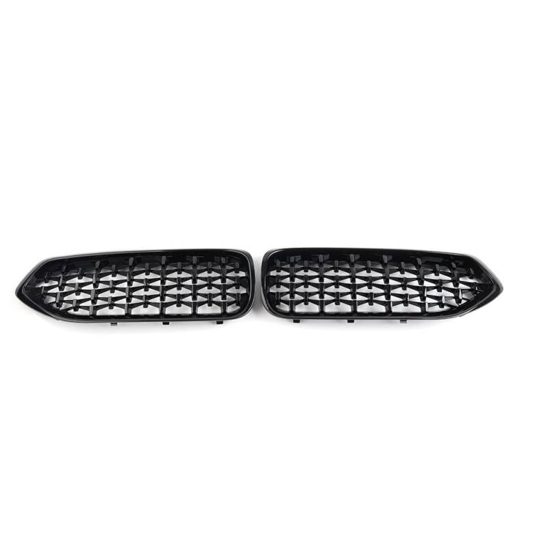 GZYF 51138091295 51138091296 Meteor Style Front Niere Kühlergrill Mitte Stoßstange Grill ABS Glänzend Schwarz Auto Für Z4 G29 20I 30I M40I 2019-2023 von GZYF