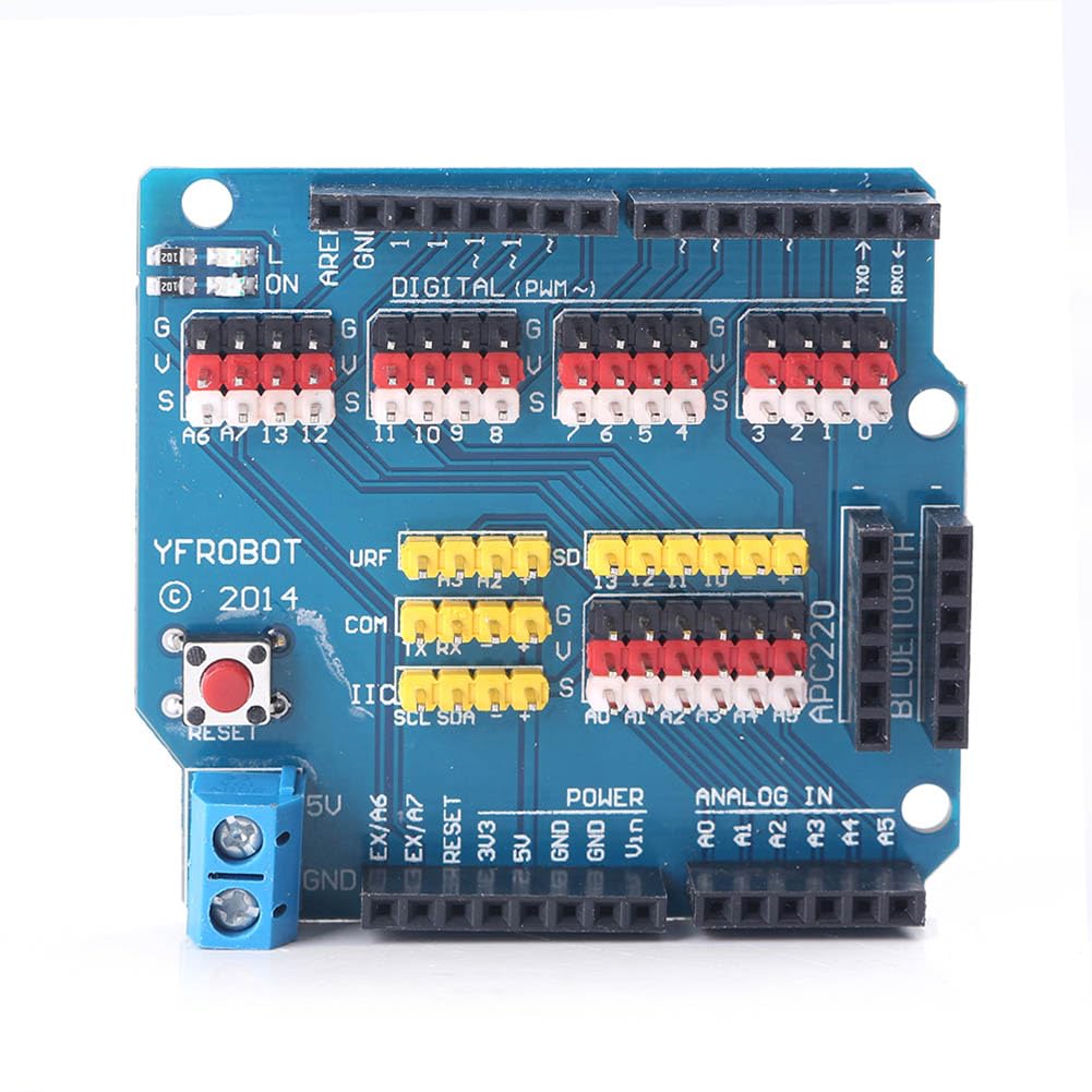 GZYF 57 * 57 * 19mm Metall Expansion Board Sensor Schild Modul Blau Für UNO R3 V5.0 Elektrische GZYF 57 * 57 * 19mm Metall Expansion Board Sensor Schild Modul Blau Für UNO R3 V5.0 Elektrische von GZYF