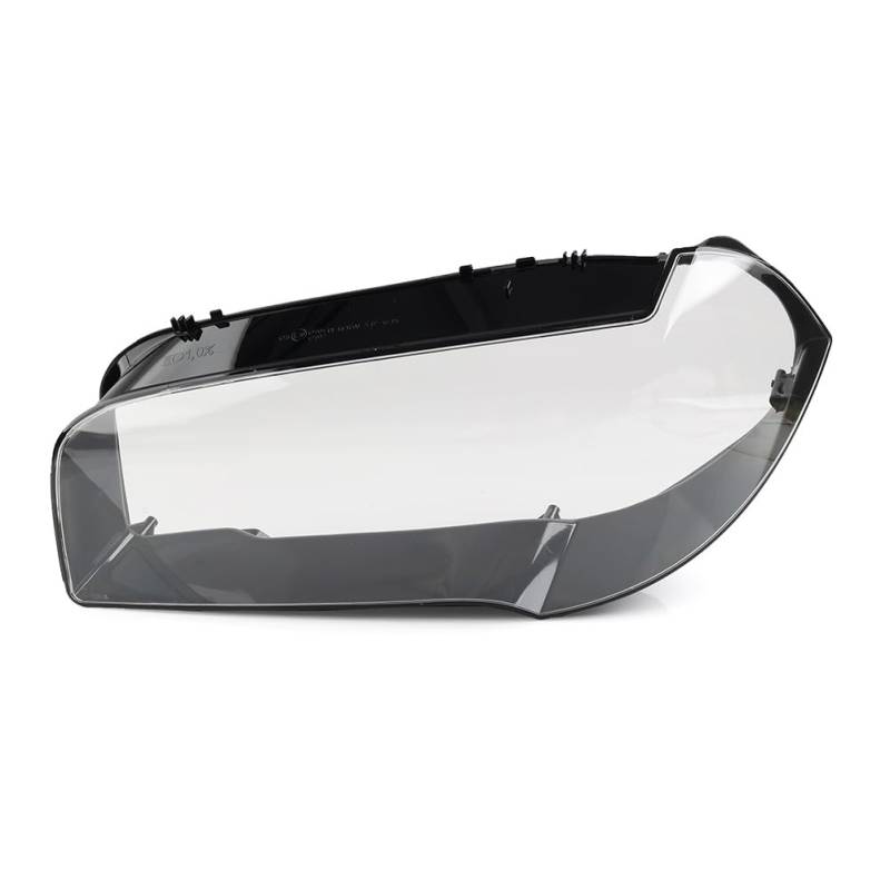 GZYF 63127162201 63127162202Links Scheinwerferabdeckung Scheinwerfer Transparente Linse Schale Lampenschirm Gehäuse Polycarbonat Linse Klar Auto Für X3 E83 2004-2010 von GZYF