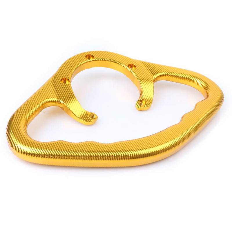 GZYF 9.84 * 6.89 Zoll Beifahrer Vorne Tank Armlehne Haltegriff Handgriff Gold Aluminium Für GSX-R 600 700 1300 SV650 04-17 Motorrad von GZYF