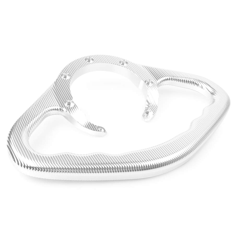 GZYF 9.84x6.88x0.86 Zoll Beifahrer vorne Tank Armlehne Haltegriff Handgriff Silber CNC Für CB1000 CB1000R CB600F CB1300 CBR1000RR CBR954RR CBR600RR Motorrad GZYF 9.84x6.88x0.86 Zoll Beifahrer vorne Tank Armlehne Haltegriff Handgriff Silber CNC Für CB1000 CB1000R CB600F CB1300 CBR1000RR CBR954RR CBR600RR Motorrad von GZYF