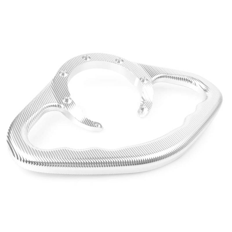 GZYF 9.84x6.88x0.86 Zoll Beifahrer vorne Tank Armlehne Haltegriff Handgriff Silber CNC Für CB1000 CB1000R CB600F CB1300 CBR1000RR CBR954RR CBR600RR Motorrad von GZYF