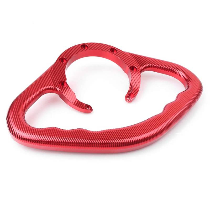 GZYF 9.84x6.88x0.86 Zoll CNC Beifahrer Tank Armlehne Lenkergriff Vorne Rot Für CB1000 CB1000R CB600F CB1300 CBR1000RR CBR954RR CBR600RR Motorrad von GZYF