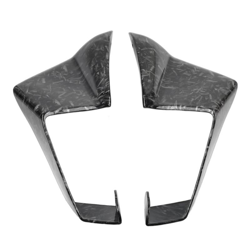 GZYF ABS Front Aerodynamik Pneumatische Wind Kit Winglet Spoiler Verkleidung Zubehör Carbon Faser Muster/Geschmiedet Muster Für ZX-10R 16-20 Motorrad von GZYF