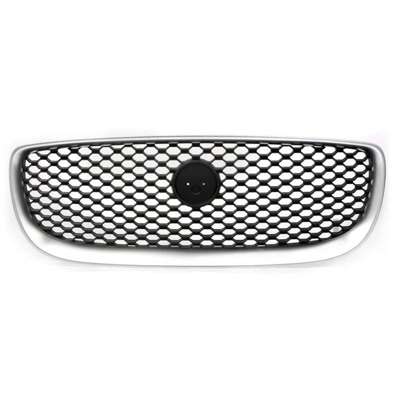 GZYF ABS Front Stoßstange Mesh Grill Oberen Kühlergrill Matt Schwarz Für Jaguar XE 15-2018 Auto von GZYF