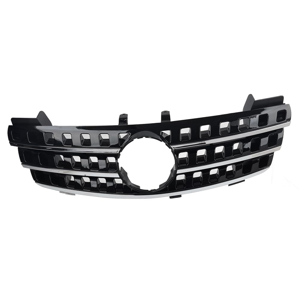 GZYF ABS Frontstoßstange Mesh Grill Oberer Kühlergrill Schwarz Für Benz ML Klasse W164 2005 2006 Auto GZYF ABS Frontstoßstange Mesh Grill Oberer Kühlergrill Schwarz Für Benz ML Klasse W164 2005 2006 Auto von GZYF