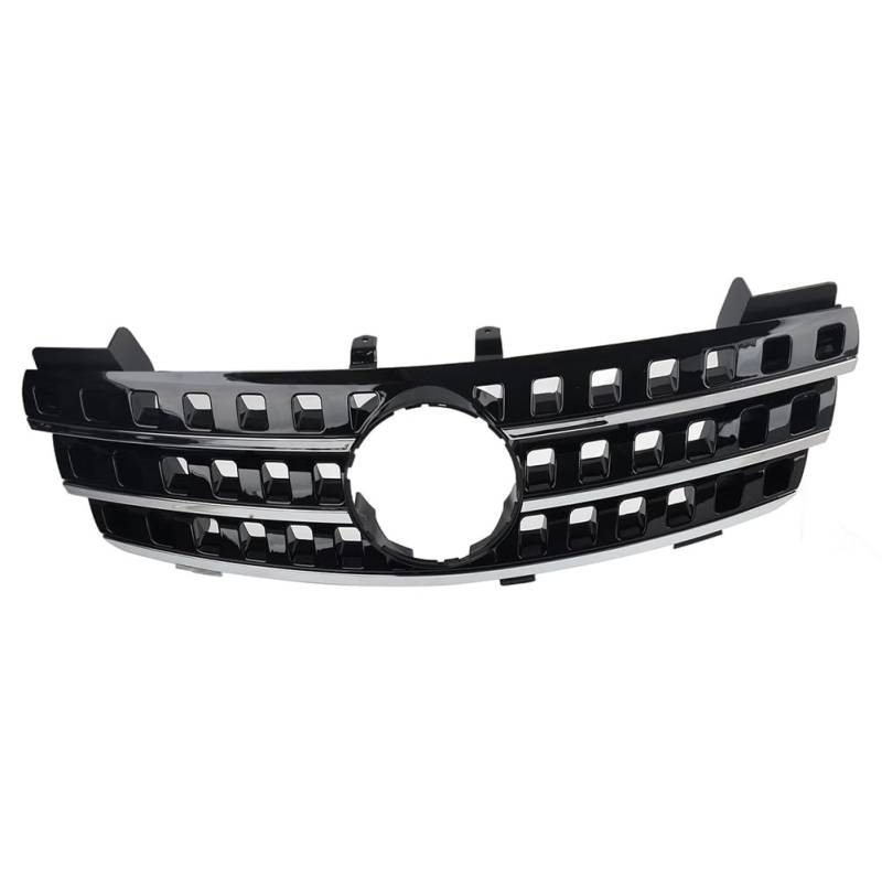 GZYF ABS Frontstoßstange Mesh Grill Oberer Kühlergrill Schwarz Für Benz ML Klasse W164 2005 2006 Auto von GZYF