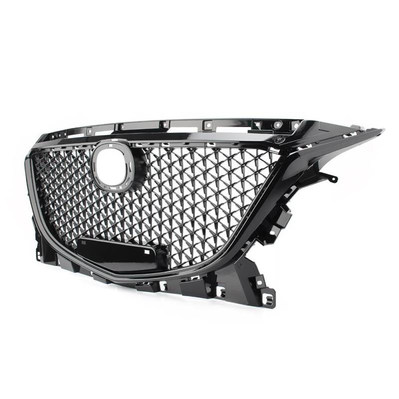 GZYF ABS Frontstoßstange Mesh Wabengrill Schwarz Für 3 Axela 14-16 Auto von GZYF