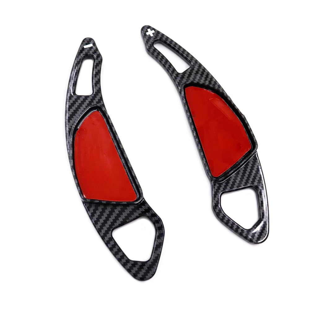 GZYF ABS Lenkrad Shifter Paddle Shift Verlängerung Abdeckung Carbon Faser Schwarz Für MG5 GT 2020-2022 GZYF ABS Lenkrad Shifter Paddle Shift Verlängerung Abdeckung Carbon Faser Schwarz Für MG5 GT 2020-2022 von GZYF