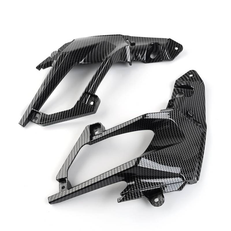 GZYF ABS Tank Gas Entlüftungsrohr Rahmen Verkleidung Spoiler Hydro Getauchtes Carbonfasermuster Für NINJA400 EX400 18-22 Motorrad von GZYF