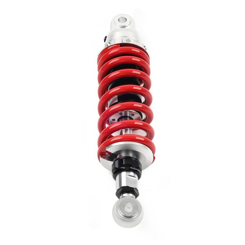 GZYF Aluminium Motorrad 300mm Stoßdämpfer Federung Absorber 10mm Feder Rot für Motorrad Modelle von GZYF