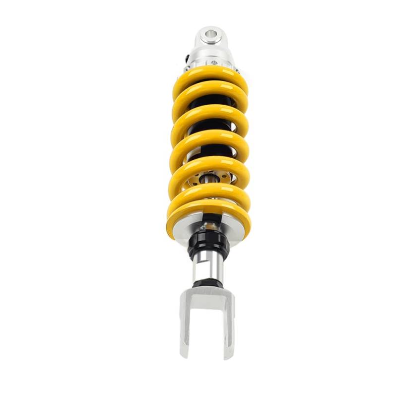 GZYF Aluminium Motorrad 345mm Stoßdämpfer Aufhängung Gabelkopf Absorber 13mm Feder Gelb Für Universal für ATV von GZYF
