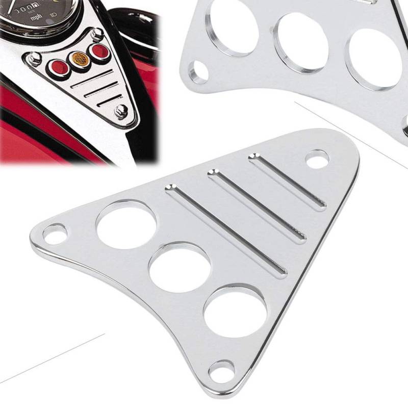 GZYF Motorrad-Armaturenbrett-Abdeckung, Rahmenschutz, CNC-6061 T6, Aluminium, für Kawasaki VN800 Vulcan Custom, Classic, Drifter 95-06, EN500 Vulcan LTD 95-09, 1 Stück von GZYF