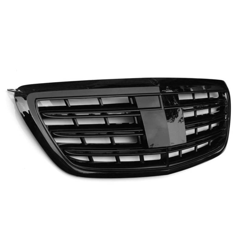GZYF Auto Front Stoßstange Grill Oberen Kühlergrill Für Benz S-Klasse W222 S350 S400 S500 Maybach 2014-17 ABS Glanz Schwarz von GZYF