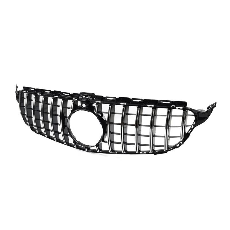 GZYF Auto Frontstoßstange Haube Kühlergrill GTR Stil Grille Für C Klasse W205 C200 C300 C350 C43 15-18 ABS Silbe von GZYF