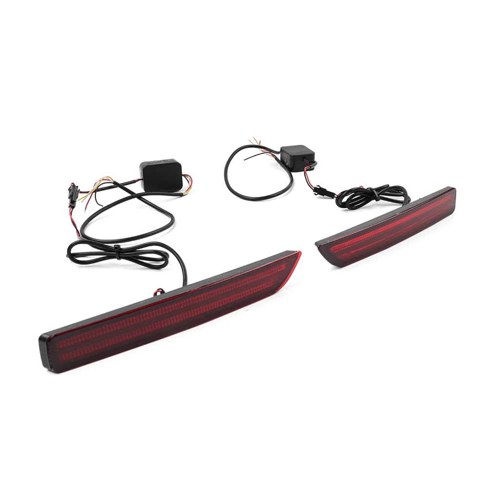 GZYF Auto Heckstoßstange Blinker Bremse Signal Reflektor Licht Lampe 2Stk Für Sylphy Sentra 20-21 ABS Rot GZYF Auto Heckstoßstange Blinker Bremse Signal Reflektor Licht Lampe 2Stk Für Sylphy Sentra 20-21 ABS Rot von GZYF