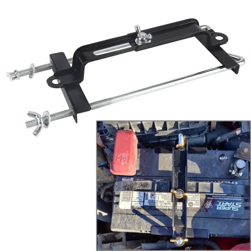 GZYF Auto Lagerung Batterie Halter Halten Unten Einstellbare Stabilisator Metall Halterung Auto von GZYF