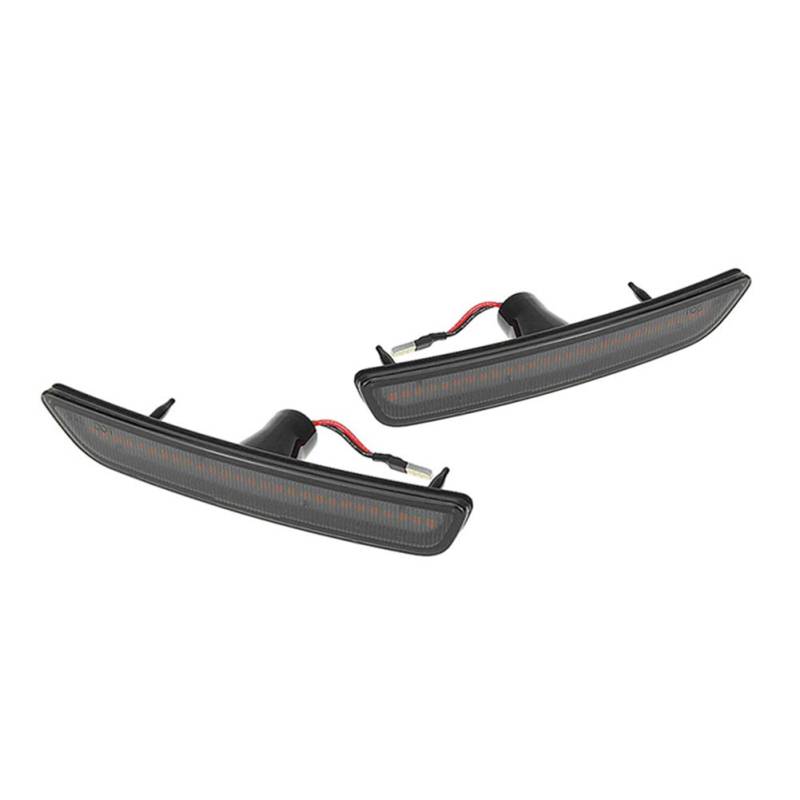 GZYF Auto Licht Front Seitenmarkierungsleuchten PC Shell Seitenleuchten Kit Für Mustang 2010-2014 weißes Licht von GZYF