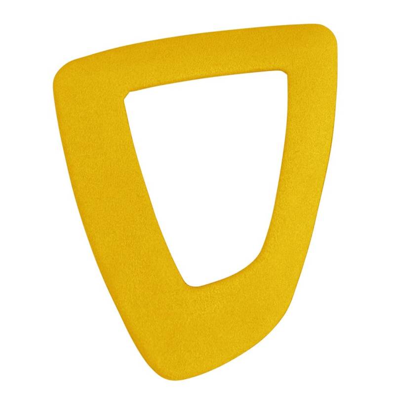 GZYF Auto Schalthebel Rahmen Abdeckung Knopf Panel Aufkleber Trim RHD Für X3 F25 X4 F26 X5 F15 X6 F16 M3 F80 M4 F82/F83 Wildleder Hellgelb von GZYF