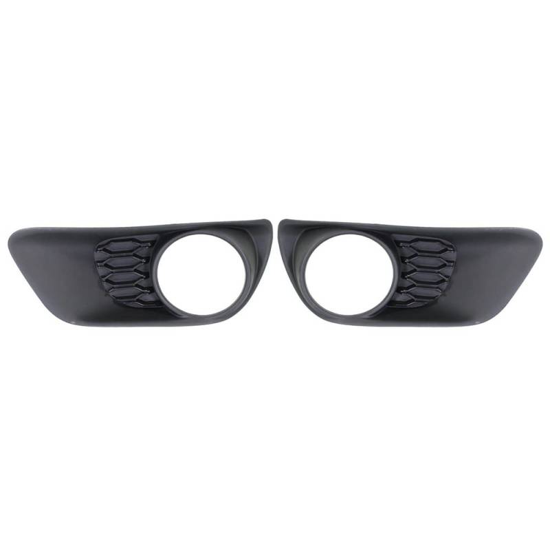 GZYF Auto Seite Front Nebel Licht Lampe Stoßstange Lünette Abdeckung 1 Paar Für Caravan 2011 2012 2013-2017 ABS Schwarz von GZYF