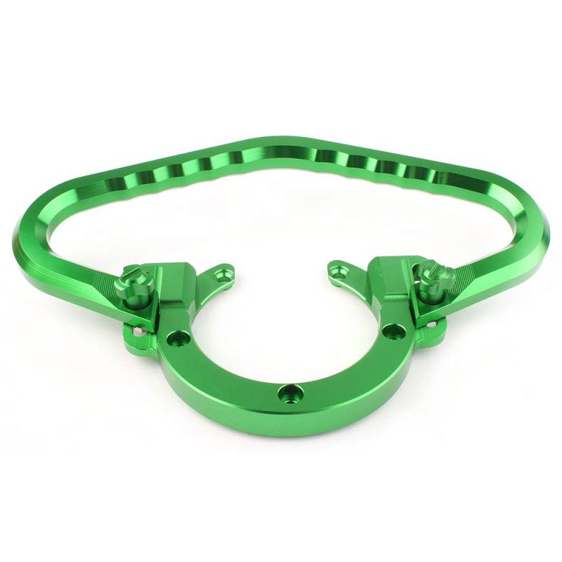 GZYF Beifahrer vorne Tank Armlehne Haltegriff Handgriff CNC Grün Motorrad Für Ninja ZX-6R Z1000 Z800 ER650 Für 1000 von GZYF